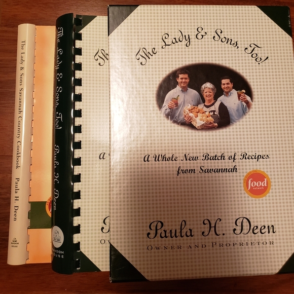 Paula Deen Boxed Cookbook set Bundle - Picture 1 of 3